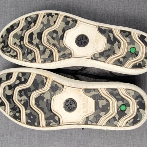 TIMBERLAND Amherst Canvas Oxford Shoes. Distressed and Faded Style. - Picture 5 of 8